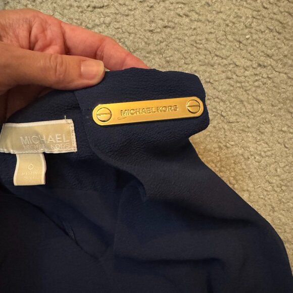 Michael Kors Navy Jumpsuit - Picture 2 of 2